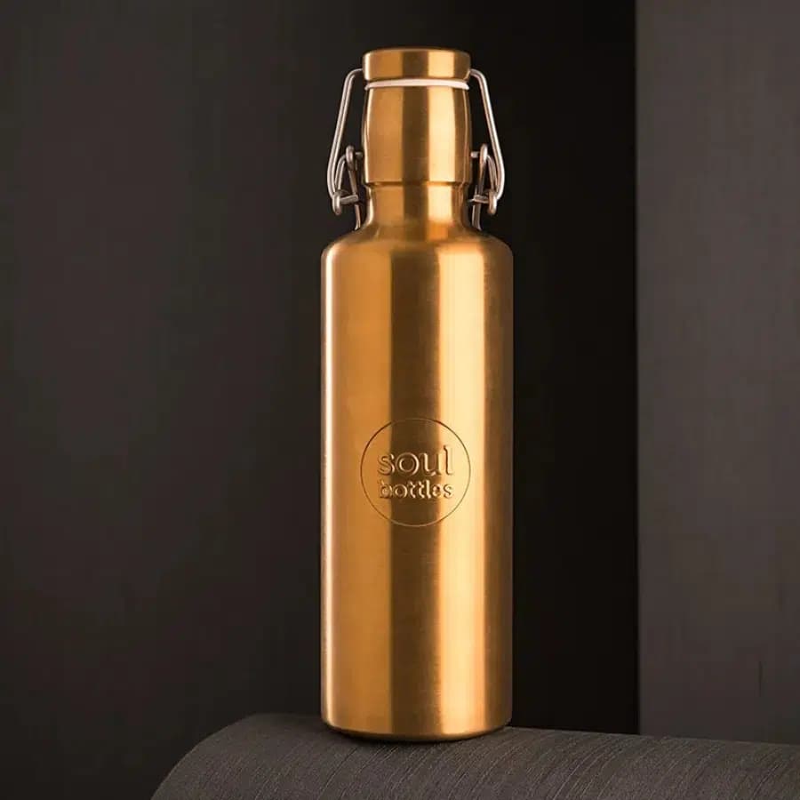 Soulbottles Nerezová láhev Gold objem 750ml - náhled 4