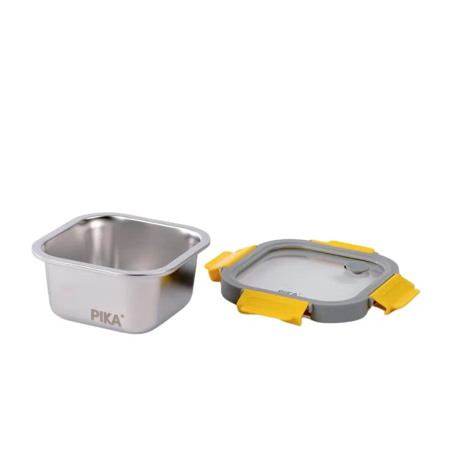 Pika Čtvercový těsnící nerezový lunchbox 600ml - náhled 4