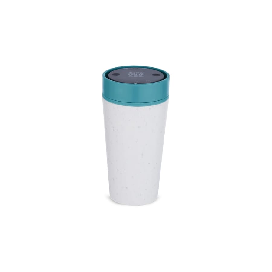 Circular & Co. Recyklovaný kelímek na pití 340ml Chalk and Aquamarine - náhled 3
