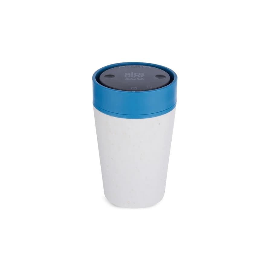Circular & Co. Recyklovaný kelímek na pití 227 ml Chalk and Aquamarine - náhled 3