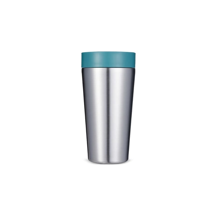 Circular & Co. Recyklovaný nerezový kelímek na pití 340ml Aquamarine Green