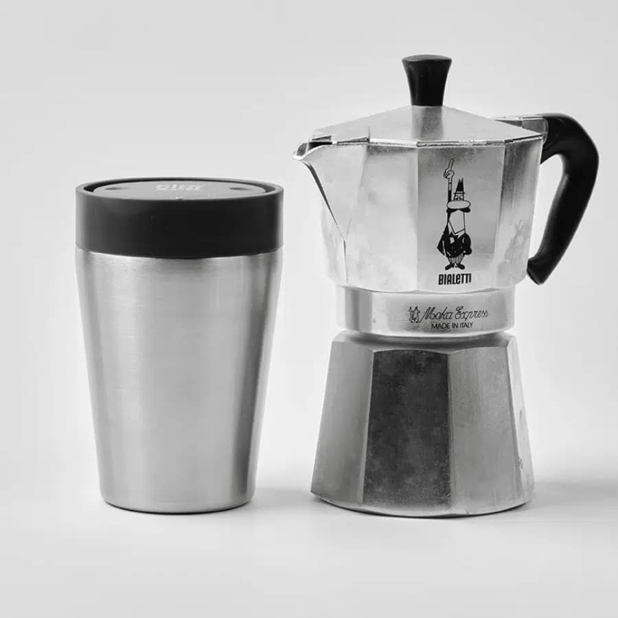 Circular & Co. Recyklovaný nerezový kelímek na pití 227 ml Storm Grey - náhled 2
