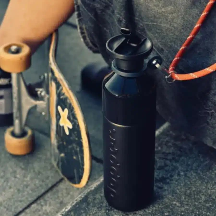 Dopper Nerezová termoska s integrovaným brčkem Blazing Black 580 ml - náhled 4