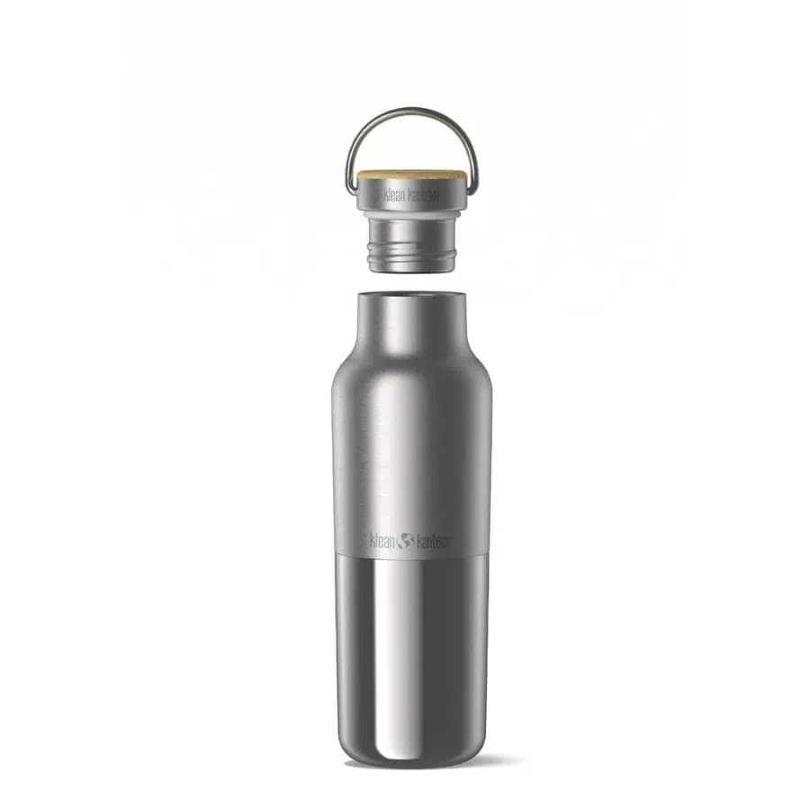 Klean Kanteen Nerezová termoska Rise s bambusovým víčkem 473 ml - náhled 3