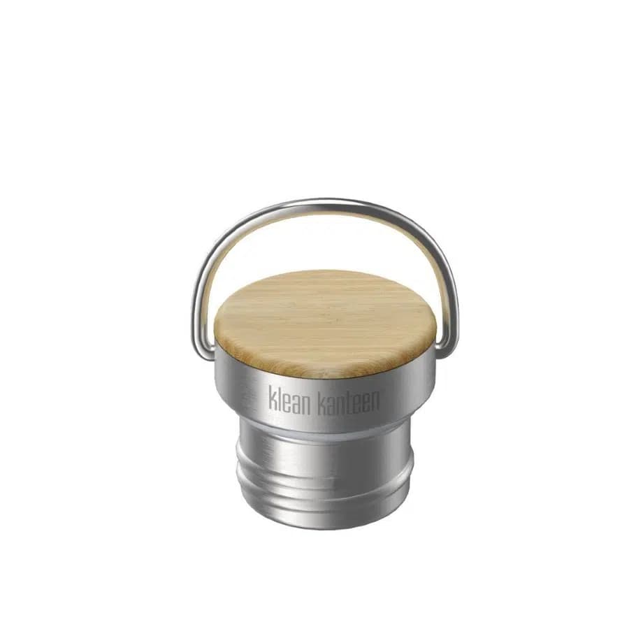 Klean Kanteen Nerezová termoska Rise s bambusovým víčkem 473 ml - náhled 4